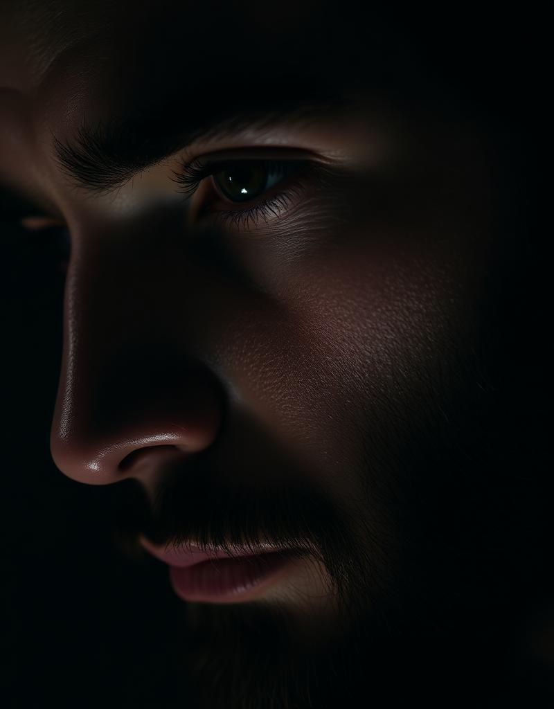 Fresh sharp beard line